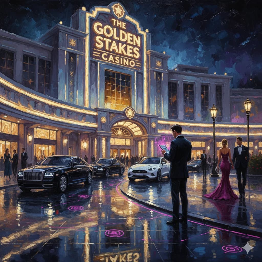 Casinos valet setting